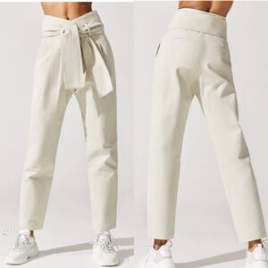 IRO Madeon Belted Pants in Natural Size 4